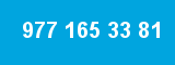 977 165 33 81